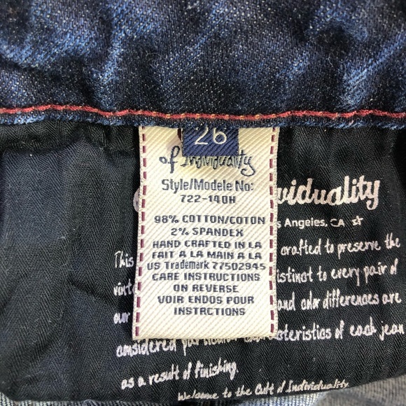 Cult of Individuality Bohemi Bootcut Jeans with Swarovski Crystals - Picture 7 of 8